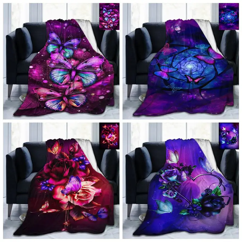 

Фланелевое Одеяло для кровати с 3D рисунком