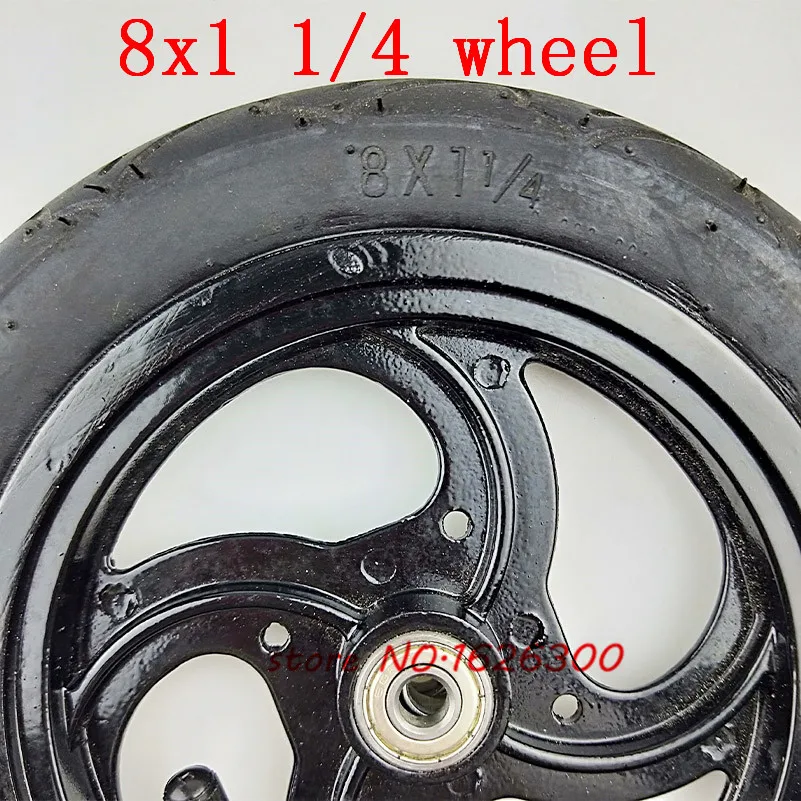 Хорошее качество 8 дюймовое пневматическое колесо с алюминиевой ступицей для