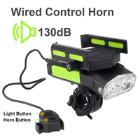 Фонарь для велосипеда 5 в 1#2