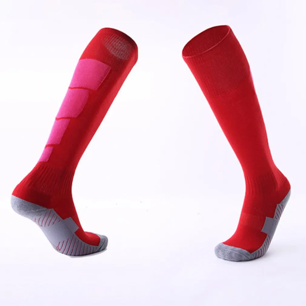1 Пара Противоскользящие футбольные спортивные носки мужские футбольный
