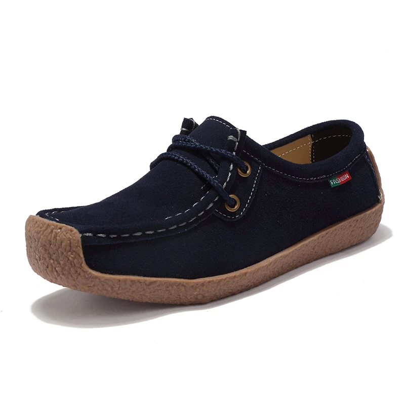 

Women Shoes Flats Leather Sneakers Women 2021 Comfortable Female Casual Walking Footwear Fashion Large Size Loafers Shoes Women