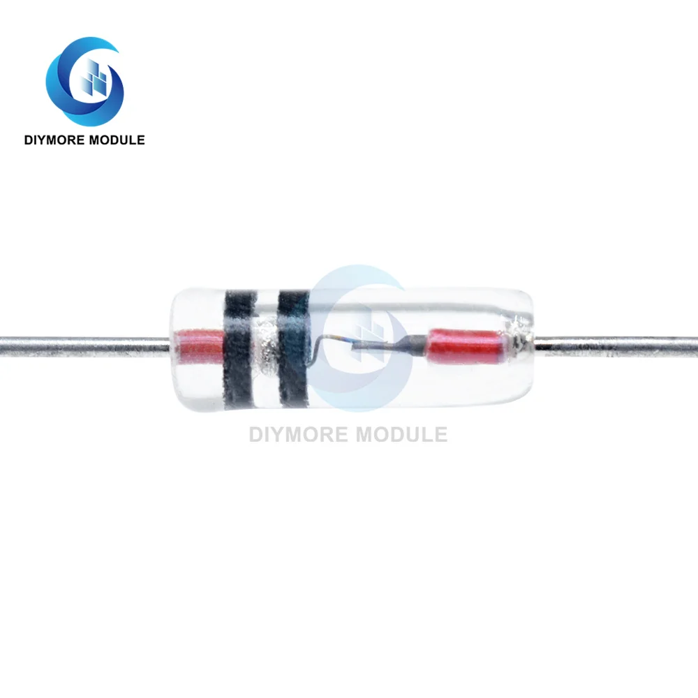 10 PCS Germanium Diode 1N34A DO-7 1N34 for TV FM AM Radio Detection | Электронные компоненты и принадлежности