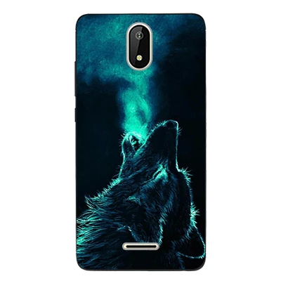 Мягкий чехол из ТПУ с принтом для Micromax Canvas Magnus HD Q421 силиконовый Q 421 | Мобильные