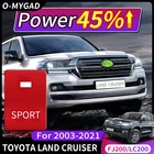 2008-2021 Toyota Land Cruiser 200 LC200 детали для модификации дроссельной заслонки спортивный силовой модуль ускоритель 2020 2019 2018 2017 2016 2015 2014 2013 2012 2011 2010 2009 Fj200 ускорение по бездорожью