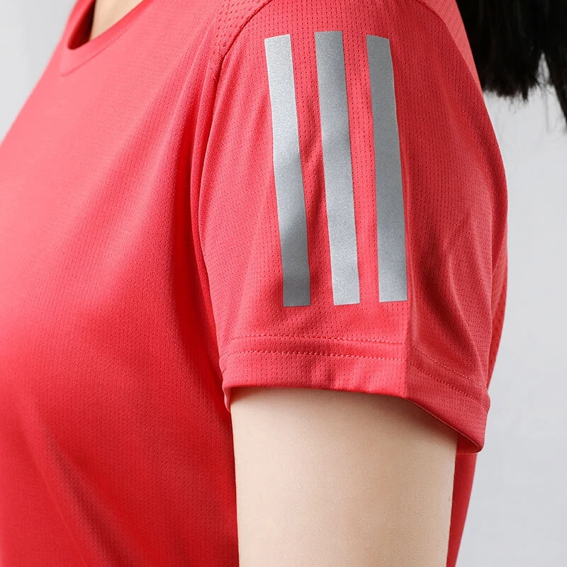 Original New Arrival Adidas OWN THE RUN TEE Women's T-shirts short sleeve Sportswear | Спорт и развлечения