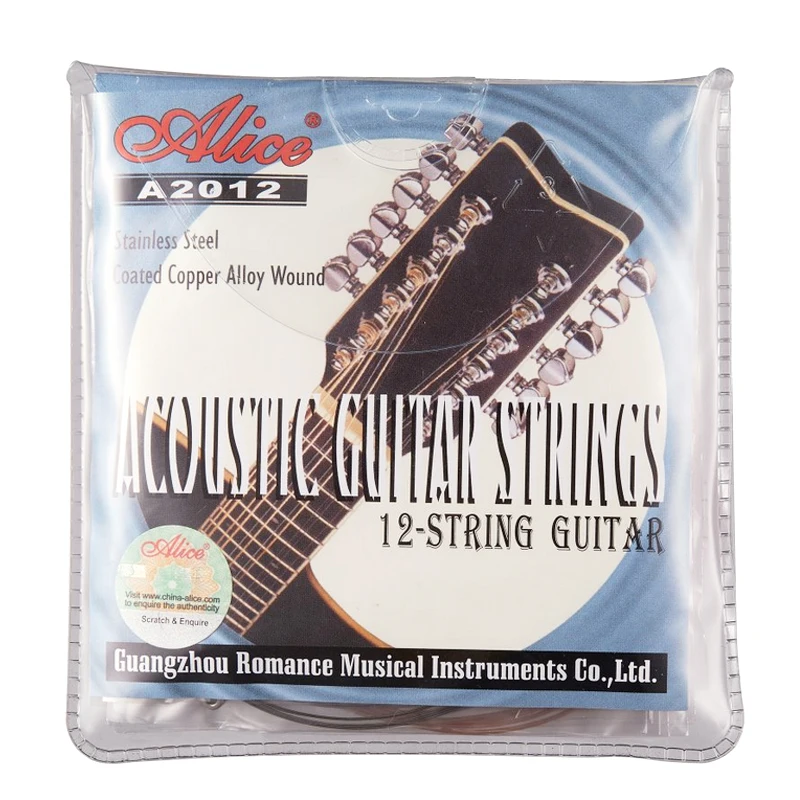 Алиса 12 струн народное нарушение из нержавеющей стали медный сплав рана A2012