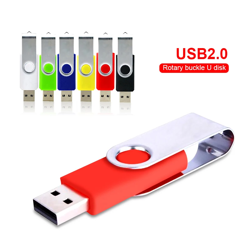 

USB flash drive Rotation 128gb pen drive 2.0 memory stick 32GB 16GB 8GB 4GB usb flash card 64gb USB Stick 256 gb flash drives