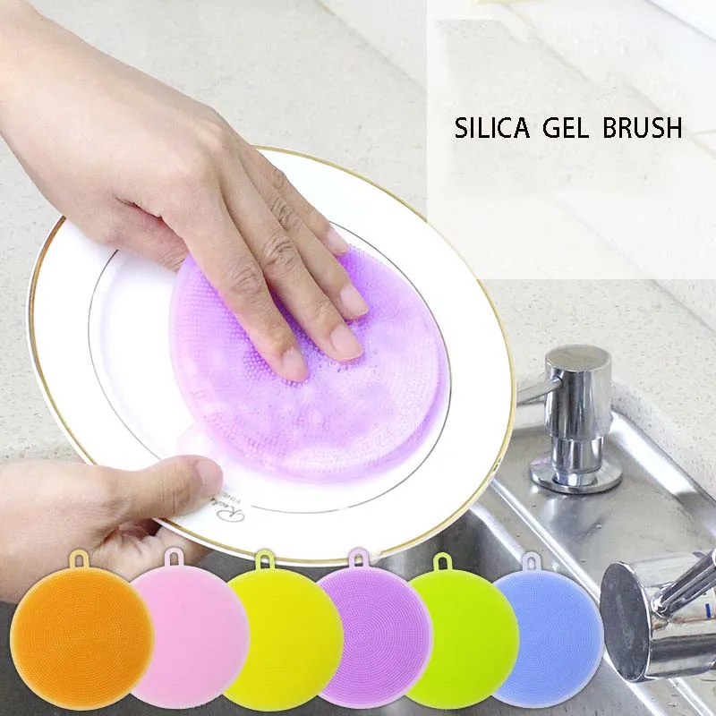 

1 шт., силиконовые щётки для мытья посуды