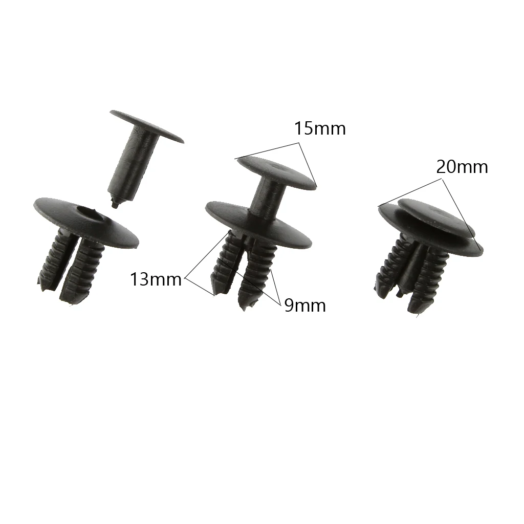 

Door Trim Panel Fender Retainer Bumper Clips for BMW 51471911992 Pack of 30
