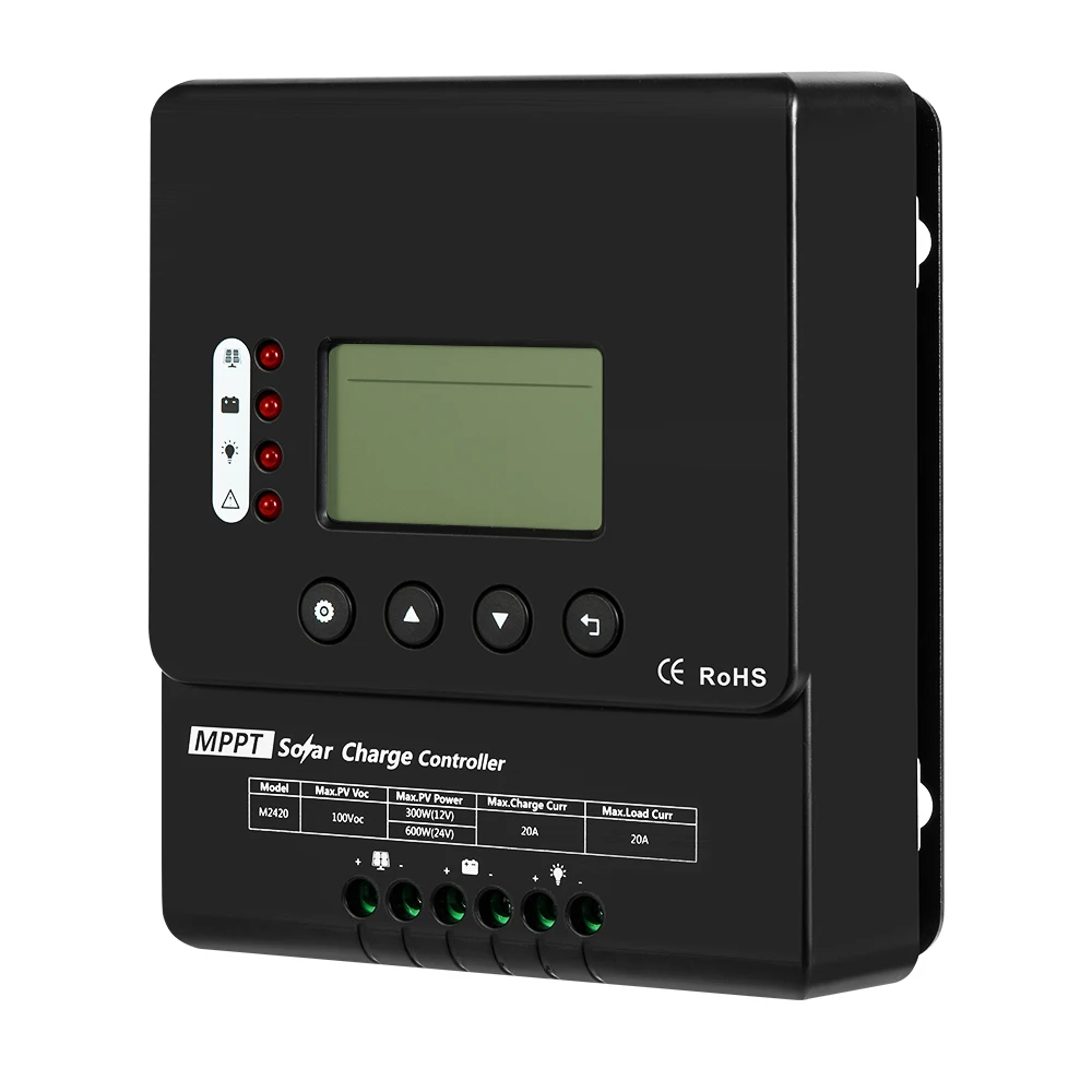 MPPT Солнечный контроллер 40A 60A 48V 36V солнечное зарядное устройство 24V 12V макс. 150VDC