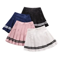 2019 fall girls pleated skirt striped princess skirts for party school soft a line skirt childrens clothing age 4 6 8 10 12 14