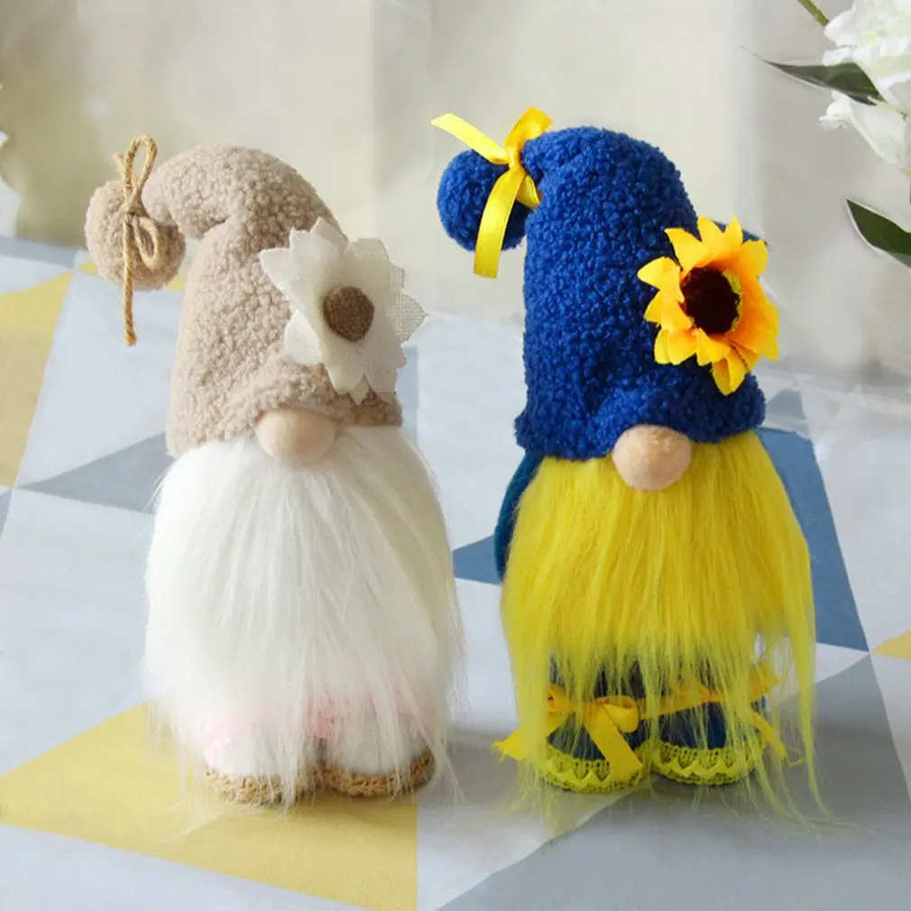 

Ornaments Dwarf Dolls Faceless Dolls Dwarf Faceless Dolls Sunflower Doll Ornaments Plush Faceless Doll