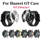 Ультратонкий защитный чехол для Huawei Watch GT 2E GT2E GT2 GT 2 GT3 GT 3, мягкий полноразмерный чехол для часов, защитный бампер