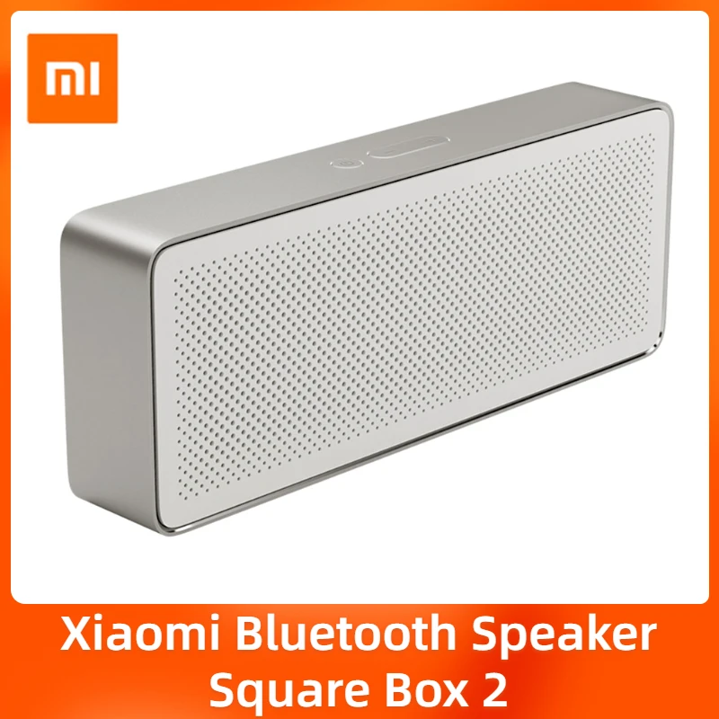 Оригинальная Bluetooth Колонка Xiaomi Mi Square Box 2 портативная беспроводная стереоколонка 4