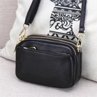 Сумка через плечо женская, из натуральной кожи