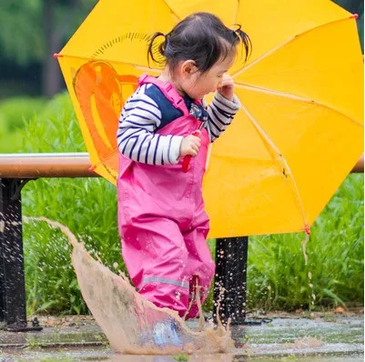 Детский непромокаемый комбинезон для мальчиков и девочек модный брендовый