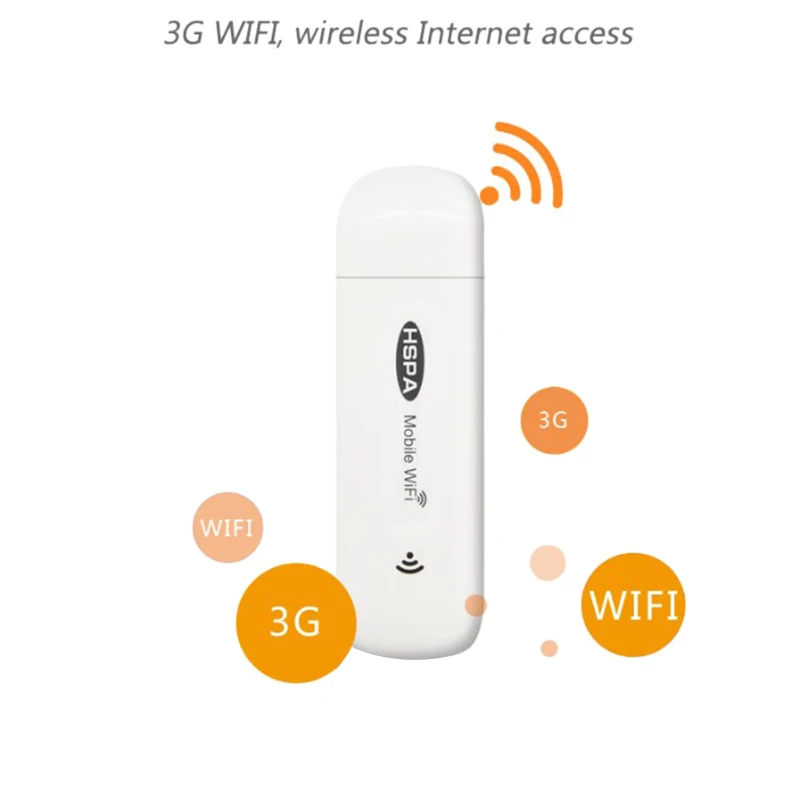 3g мобильный Wifi точка доступа Автомобильный Usb модем 7.2Mbs Универсальный