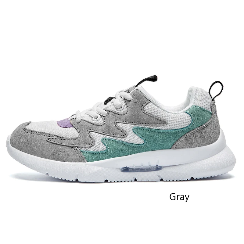 Серый Feiyue7001 Casual Shoes Vulcanized Dad Sneakers Women Shoes Lace-up Platform Comfortable Breathable Non-slip Shoes Free Shipping - Цвет: Серый