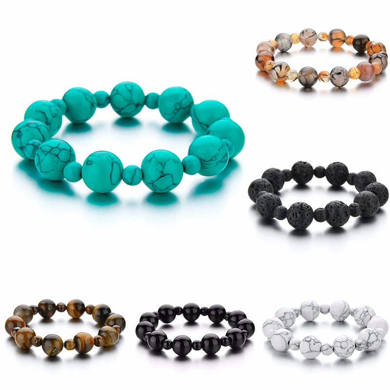 Все натуральный камень старинные амулетные браслеты для женщин тигровый глаз