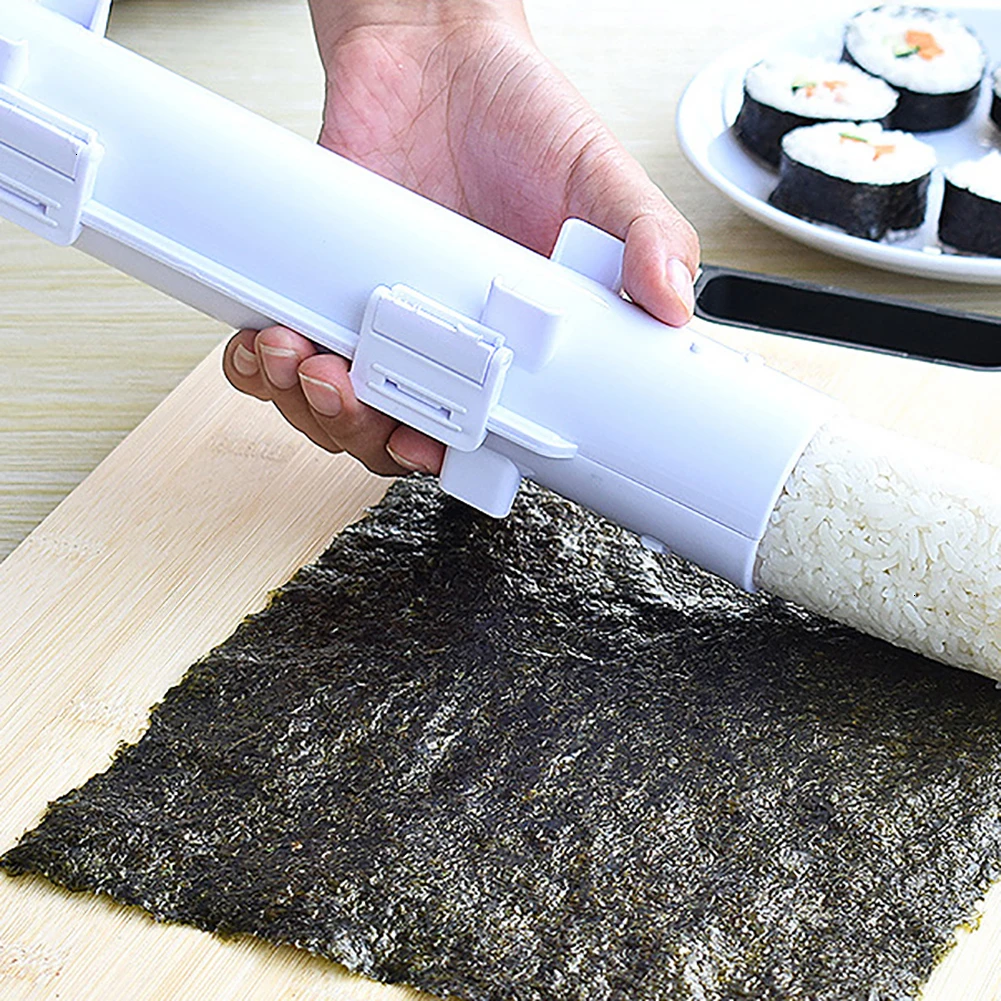 Роликовая форма для суши Набор изготовления роллов Базука рисовое мясо овощи