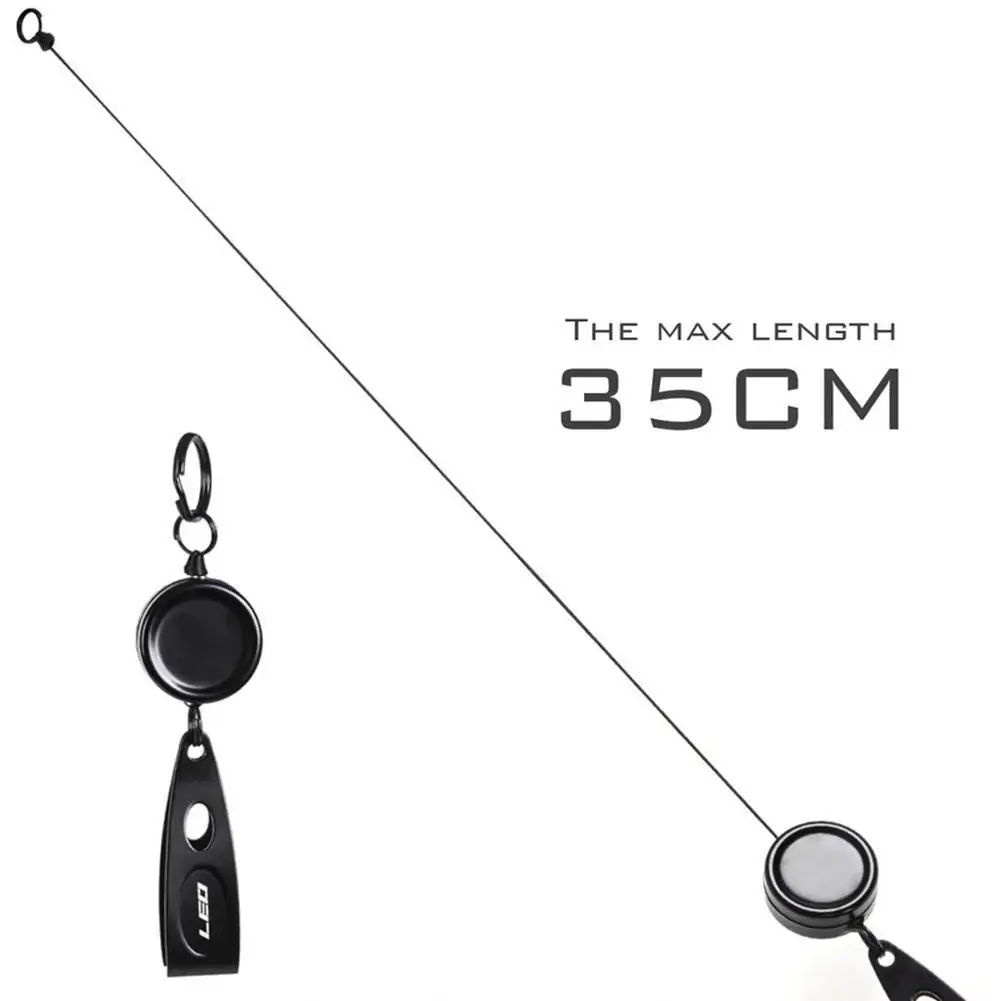 

Telescopic Fishing Line Wearable Line Clip Tools Line Steel Line Cutter Buckle Lines Fast Retract X6A6