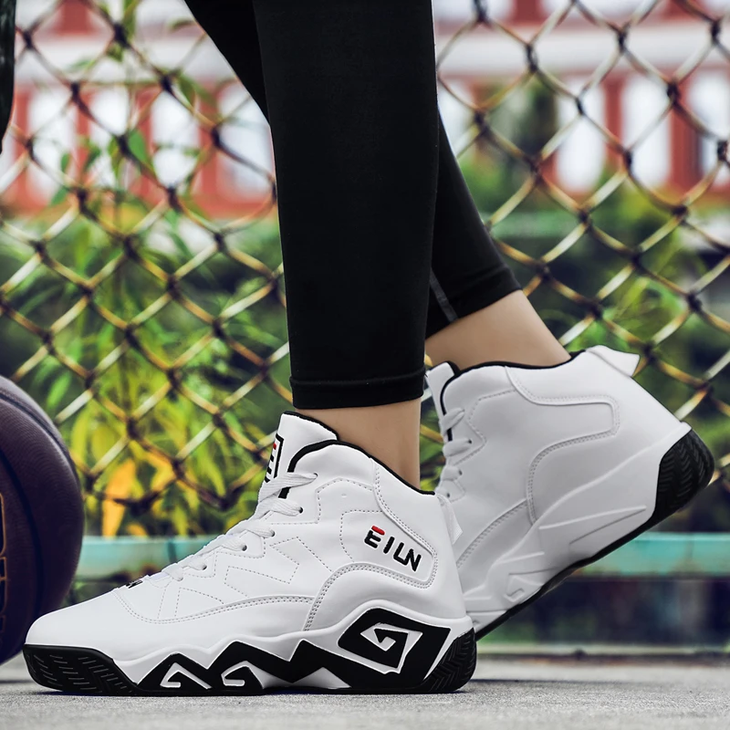 NAUSK/мужские уличные модные кроссовки Повседневная обувь с высоким берцем