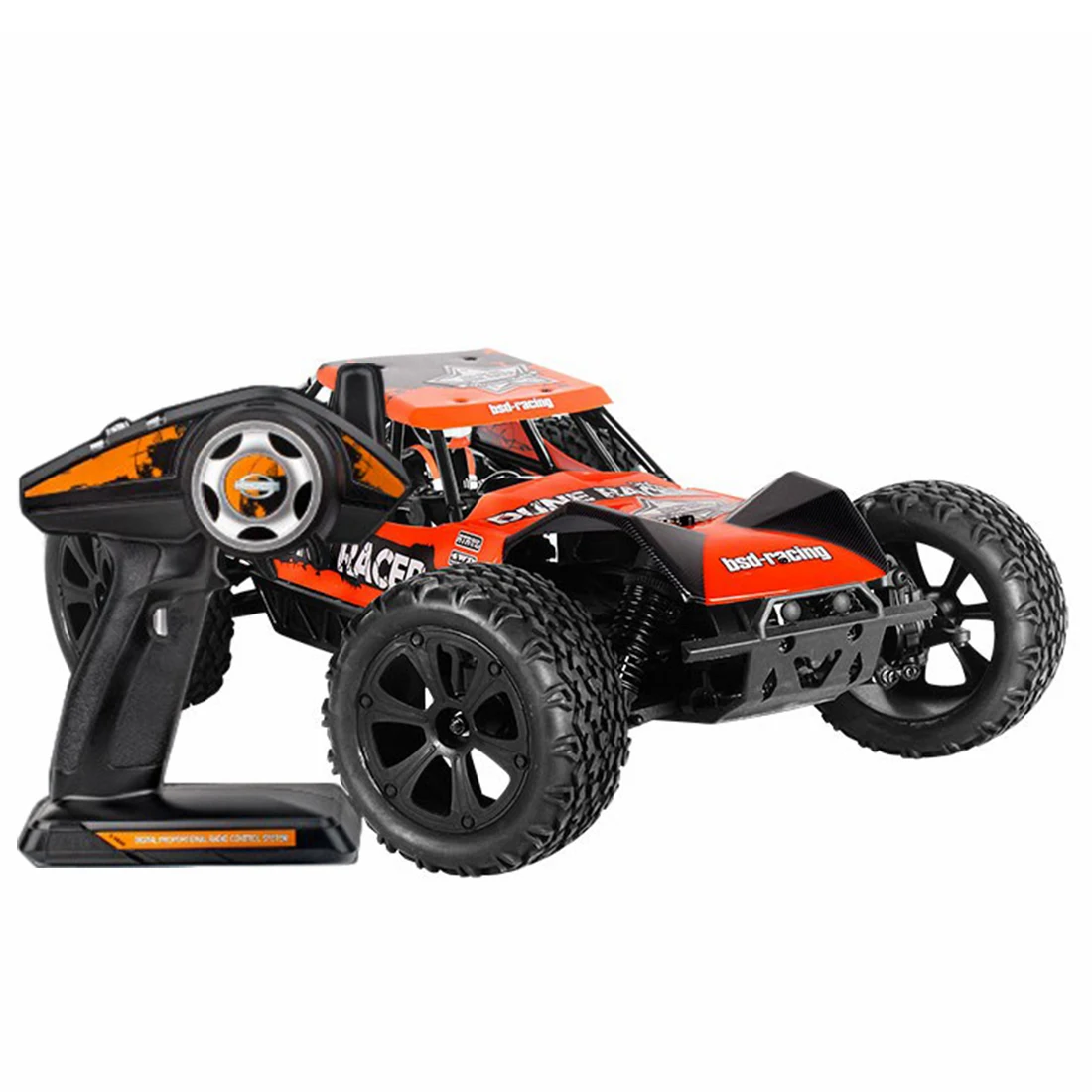 

BSD BS218T 1/10 4WD RC Car High Speed Off-Road Vehicle Brushed Monster Truck For Children Educational Toys Birthday Gift - Green
