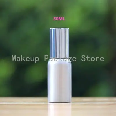 Алюминиевая Серебристая пустая бутылка распылитель 1 2 шт. 20/30/50/60/100 500 мл спрей с