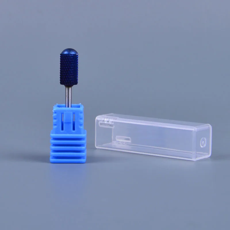 1 шт. синие вольфрамовые твердосплавные фрезы с нано покрытием круглое сверло для