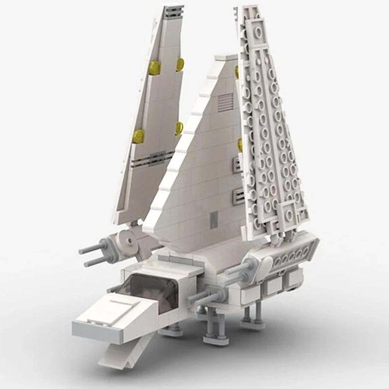 

Star Movie Series Wars Imperial Flying Shuttle Model Building Blocks DIY Space ship Bricks Assembled Toys for Kids Xmas Gifts