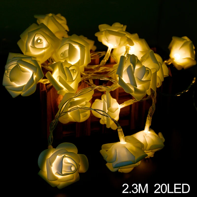 Led Lights 2.3M A Светодиодный Рождественские украшения для дома елочные украшения Новогодний Декор Noel новогодний натальный - Цвет: Led Lights 2.3M A
