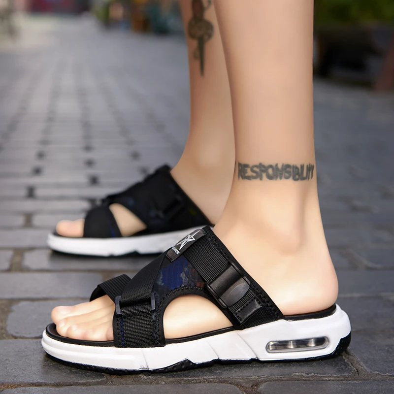 

Sandalle Homme Sandalias Hombre Verano Sandals For Men Shoes Sport Slide Work Vietnam Para Man Sandale Ete Homme Outdoor Playa