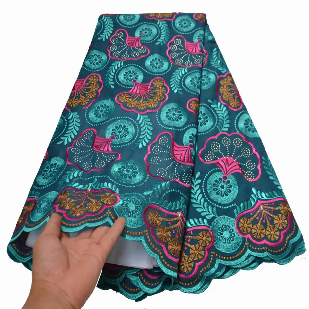 

African Lace Fabric High Quality Swiss Voile Lace In Switzerland High Quality African Lace Fabric For Party Dress CON08