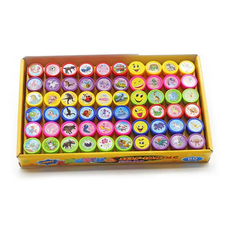 60 шт./лот детские игрушки с единорогом Детские вечерние подарки на день рождения