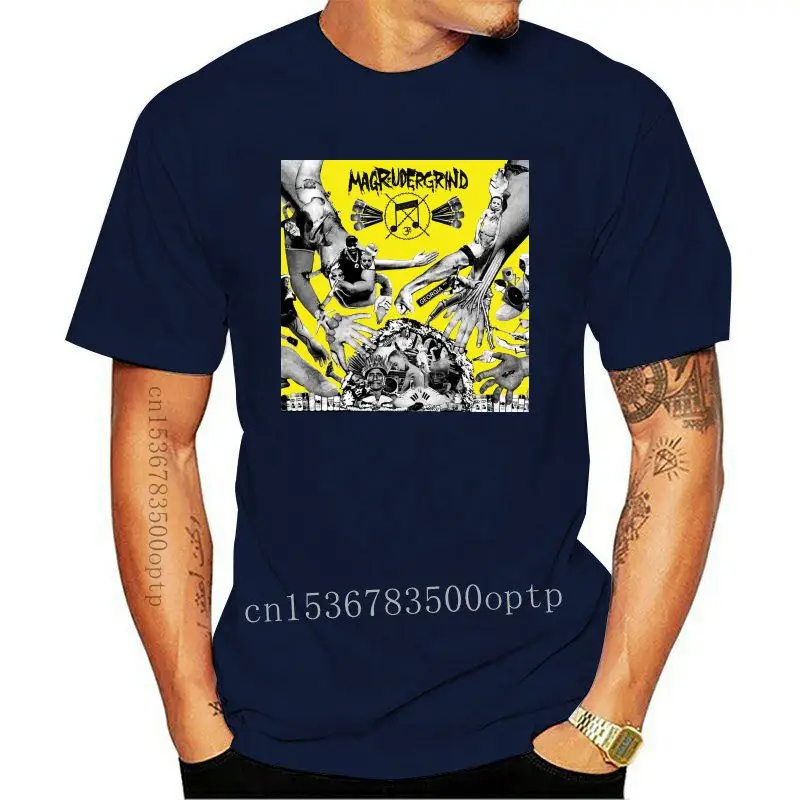 

Новая дешевая мужская футболка MAGRUDERGRIND с круглым вырезом