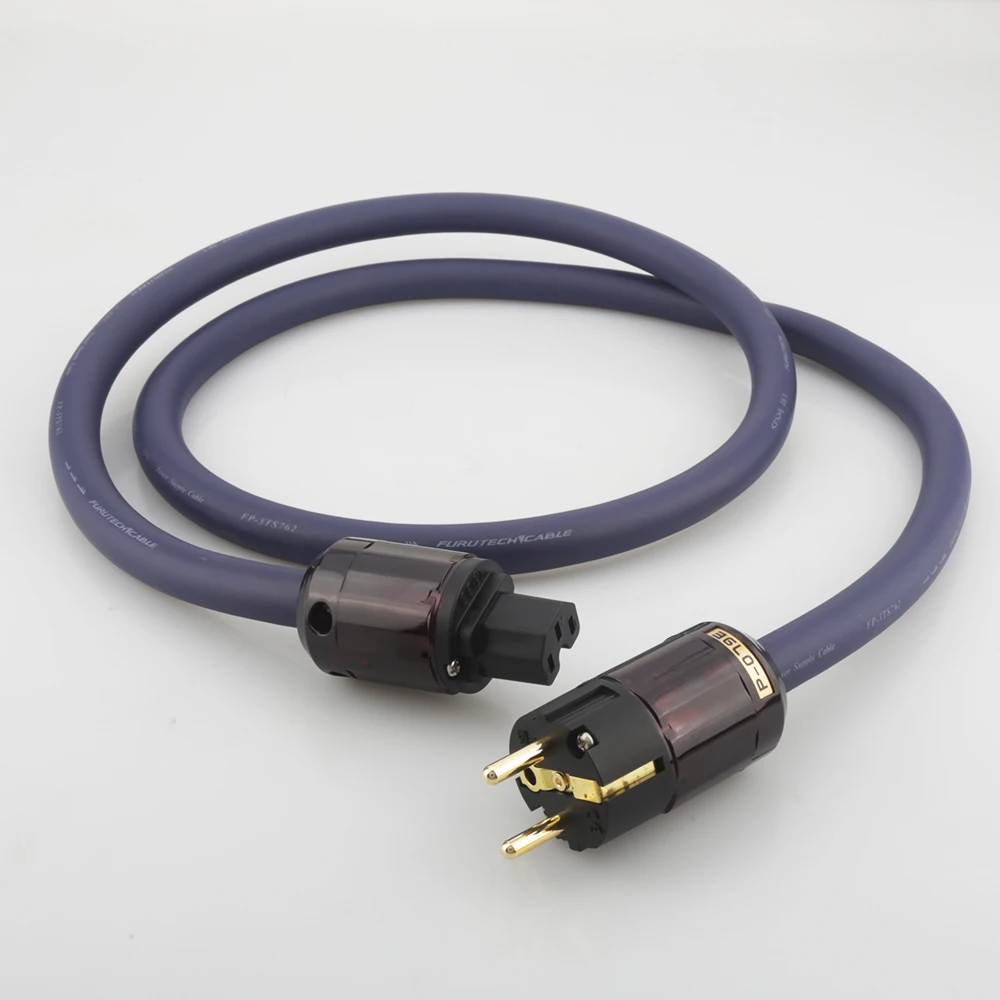 Новый высококачественный кабель питания FP-3TS762 OFC с кабелем питания P-079E/C-079 EU Schuko