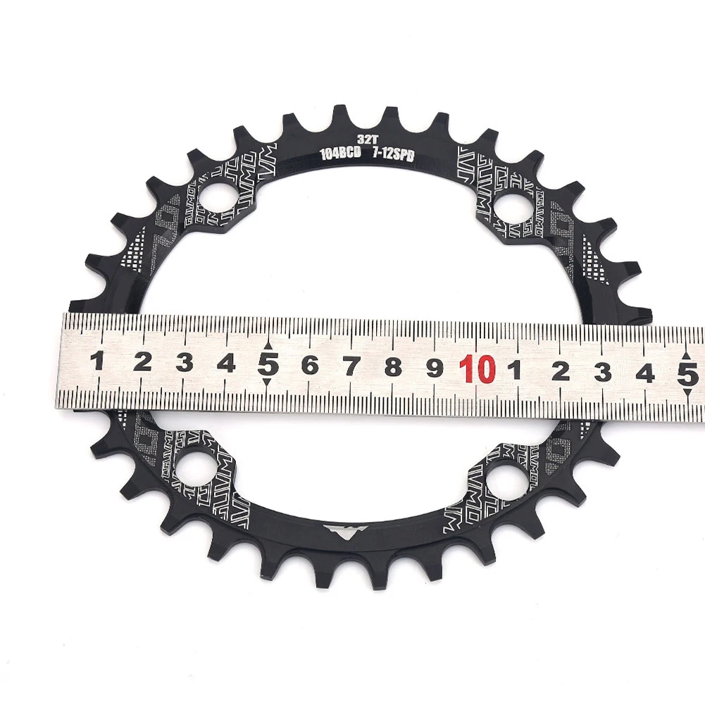 Бесплатная доставка овальная узкая широкая цепь MTB горный велосипед 32T 34T 38T
