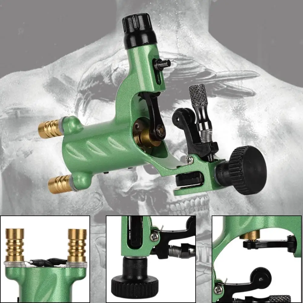 Алюминий стрекоза Татуировка тату машинка пистолет мотора для художников