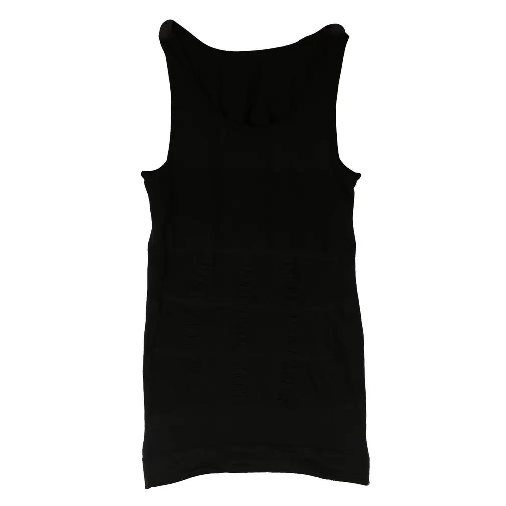 

Men Corset Body Slimming Tummy Shaper Vest Belly Waist Girdle Shirt Black/White Shapewear Underwear Waist Girdle Shirts