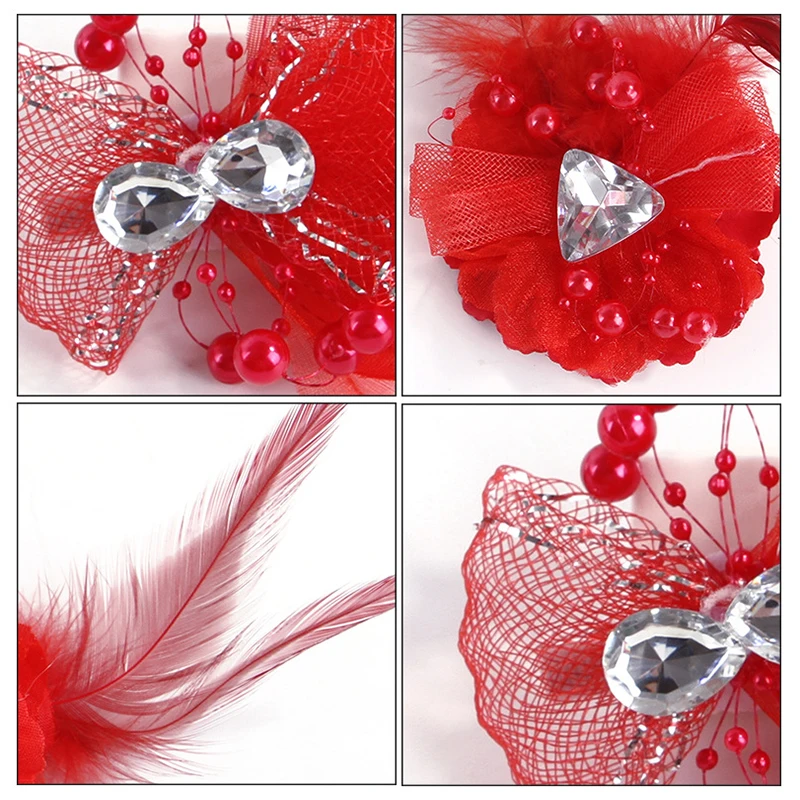 

2021 Colorful Princess Flowers Hairpin Pet Grooming Accessories Small Dogs Headwears Bowknot Cute Fashion Pet Products