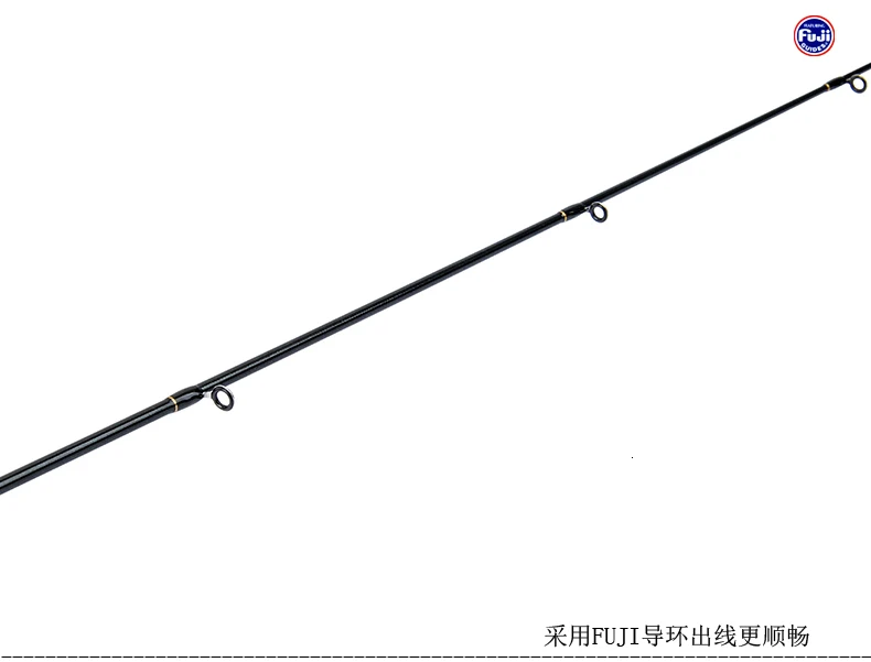 Tsurinoya fighty STR, спиннинговая Удочка с морским басом, 2,61 м, 2 секции, PE 0,6-1,2# Fuji, аксессуар, длинная литая удочка