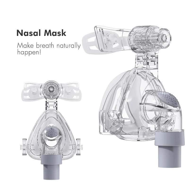 Маска носовая NMI CPAP с Головными Уборами S/M/L три размера подходит для Cpap