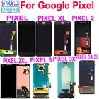 Активно-матричные осид, ЖК-дисплей для Google Pixel 2 3 3A XL ЖК-дисплей Дисплей кодирующий преобразователь сенсорного экрана в сборе запасные части для Google Pixel XL 2XL 3XL 3AXL