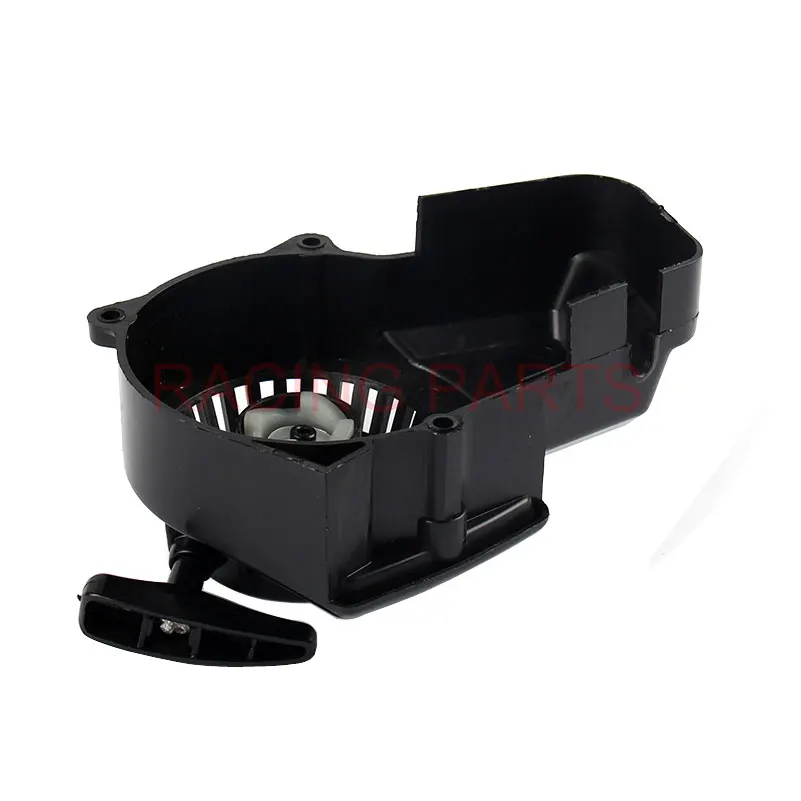 Карманный стартер для велосипеда 49 куб. См черный пластик легкий старт 2-тактного