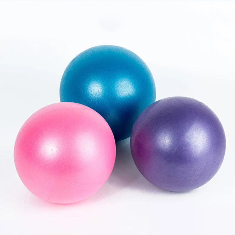 

Yoga Ball Thickened Explosion-proof Matte Clip Back Ball Straw Ball Gymnastic Ball 20 25cm Fitness Ball Pilates Ball XS
