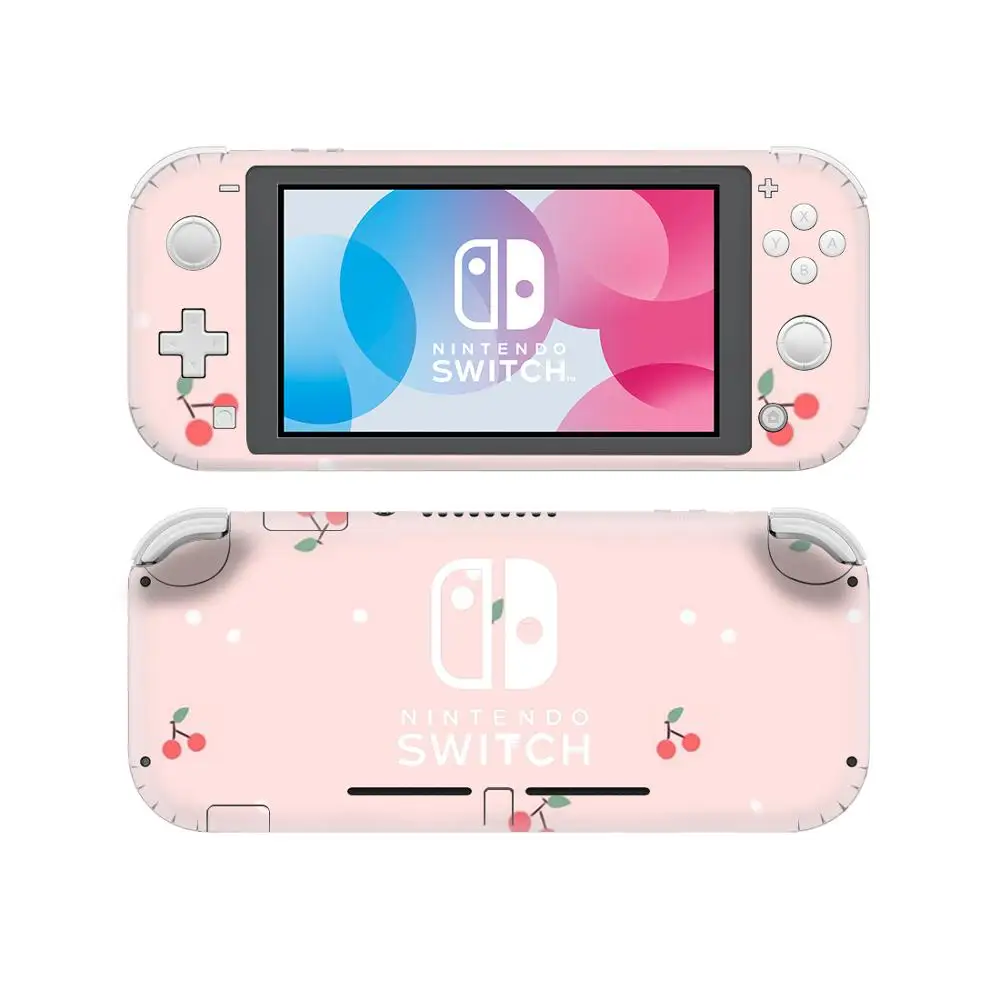 

Наклейка для Nintendo Switch, прозрачная, розовая, вишневая