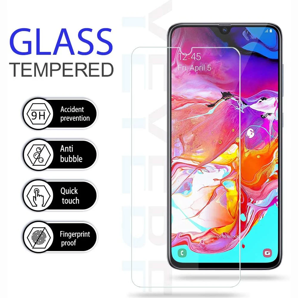Защитное стекло для Samsung Galaxy A70 A50 A20 A30 A10 A10e A20e A2 Core A70s 2 шт. | Мобильные телефоны и