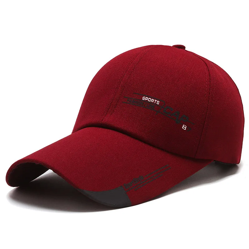 

New Fashion Dad Running Sport Baseball Cap 100% Cotton Adjustble Hip Hop Sports Hats Unisex Casual Caps Sun Hat