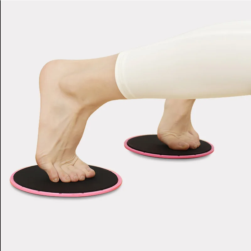 2 шт. раздвижной слайдер скольжение диски крытый упражнения Фитнес пластина