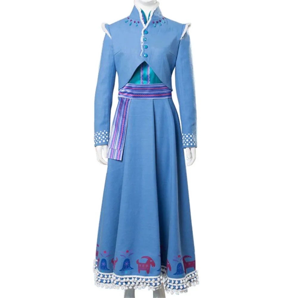 cosplay Christmas Costume women Dresses For Snow Queen Elsa anna Princess Dress Vestidos White Rapunzel Aurora | Тематическая